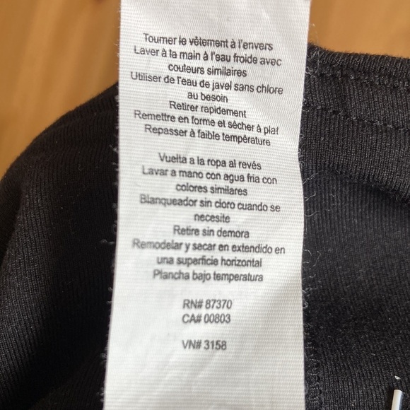 Alo‎ Airbrushed Reflective Leggings Size XS Black White - Picture 7 of 8